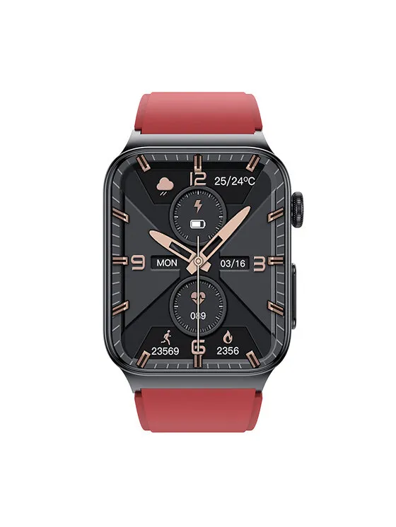 Watchmark Smartwatch · Κόκκινο