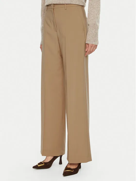 Παντελόνι Palazzo · Μπεζ · Regular Fit