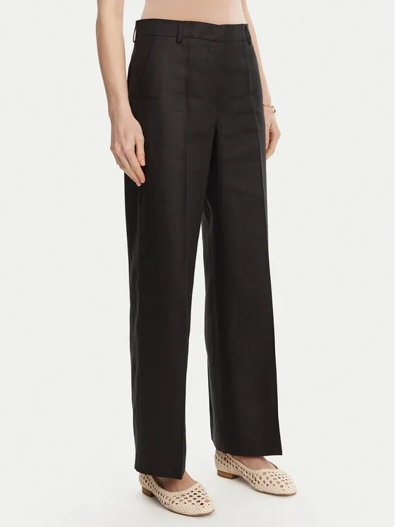 Παντελόνι υφασμάτινο · Μαύρο · Regular Fit