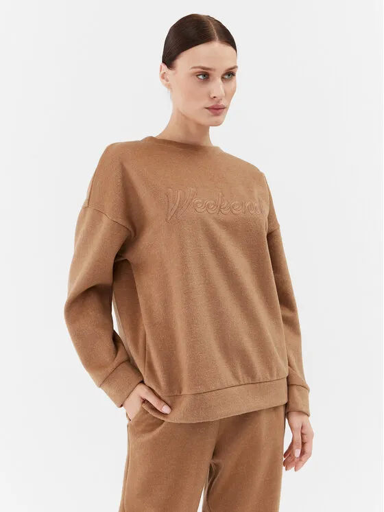 Μπλούζα · Καφέ · Relaxed Fit