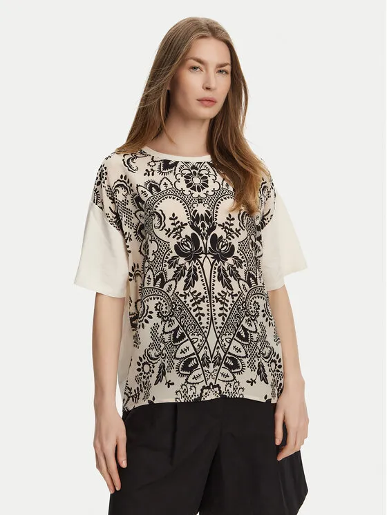T-Shirt · Μπεζ