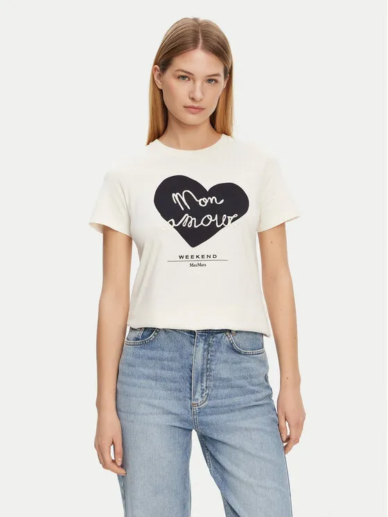 T-Shirt · Εκρού
