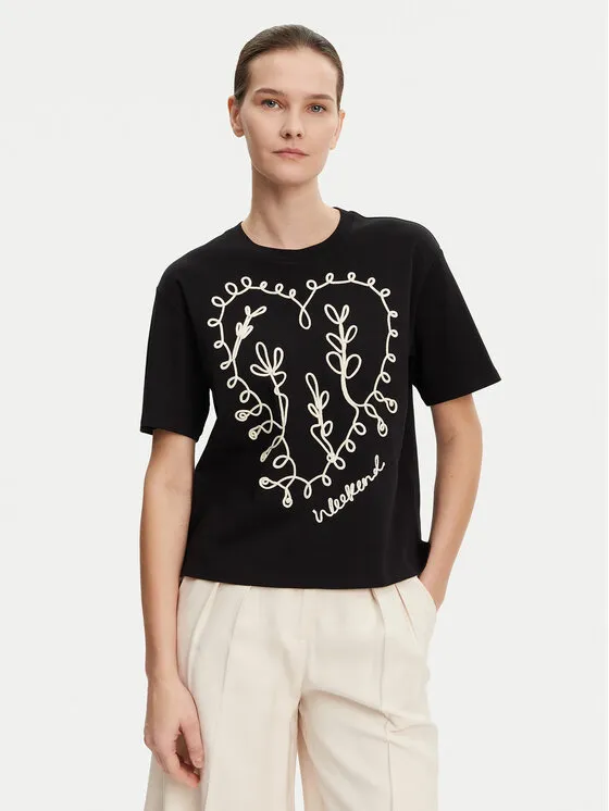T-Shirt · Μαύρο