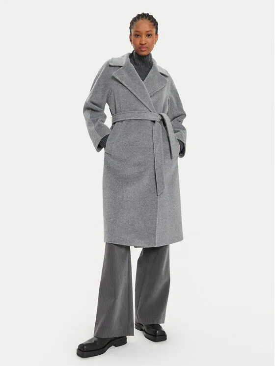 Weekend Max Mara Μάλλινο παλτό · Γκρι