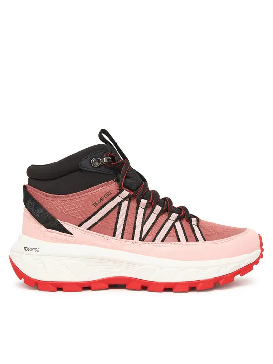 Παπούτσια πεζοπορίας · Wild Hike Texapore Mid A65580 · Ροζ