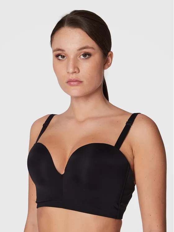 Wonderbra Σουτιέν Balconette · Μαύρο
