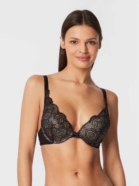 Wonderbra Σουτιέν Push-up · Μαύρο