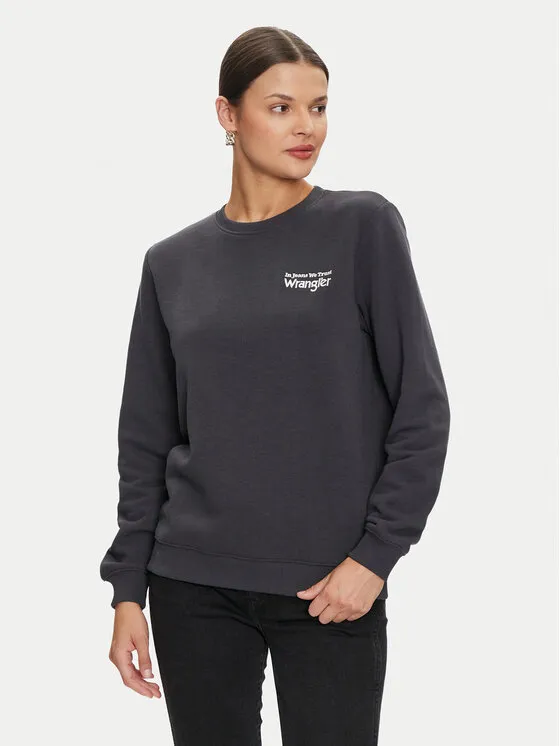 Wrangler Μπλούζα · Μαύρο · Regular Fit
