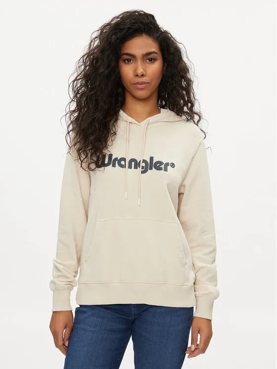 Wrangler Μπλούζα · Εκρού · Regular Fit