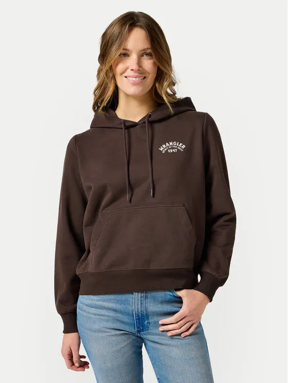 Wrangler Μπλούζα · Καφέ · Regular Fit
