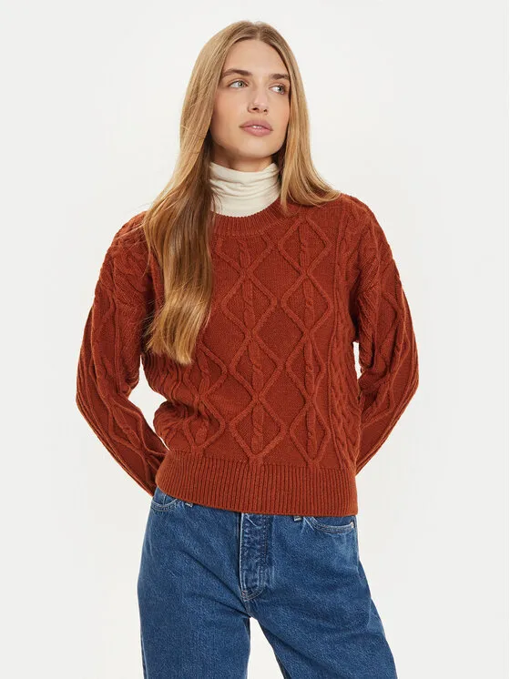 Wrangler Πουλόβερ · Καφέ · Regular Fit