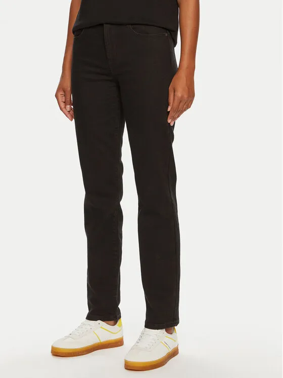 Wrangler Τζιν · Μαύρο · Regular Fit