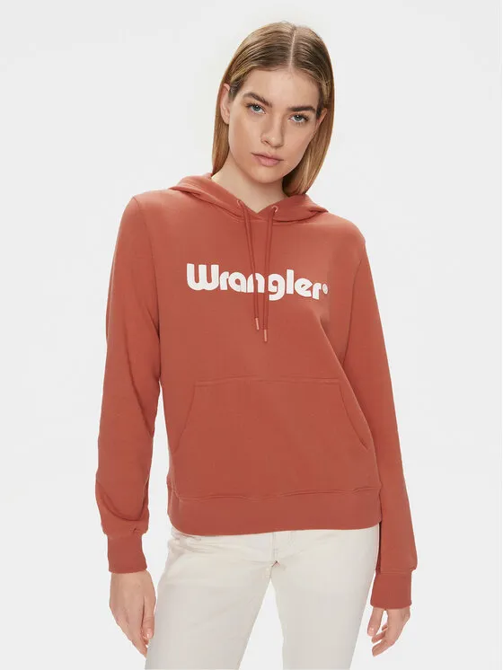 Wrangler Μπλούζα · Πορτοκαλί · Regular Fit