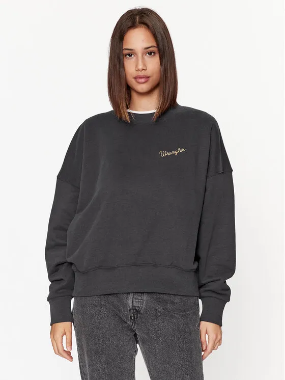 Wrangler Μπλούζα · Μαύρο · Relaxed Fit