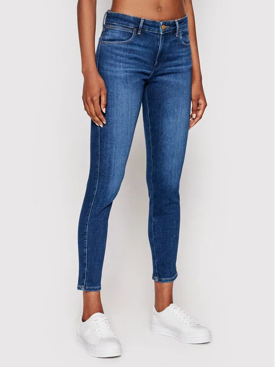 Wrangler Τζιν · Σκούρο μπλε · Skinny Fit