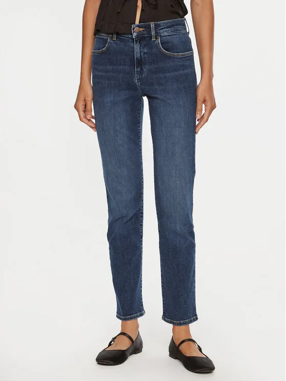 Wrangler Τζιν · Σκούρο μπλε · Slim Fit