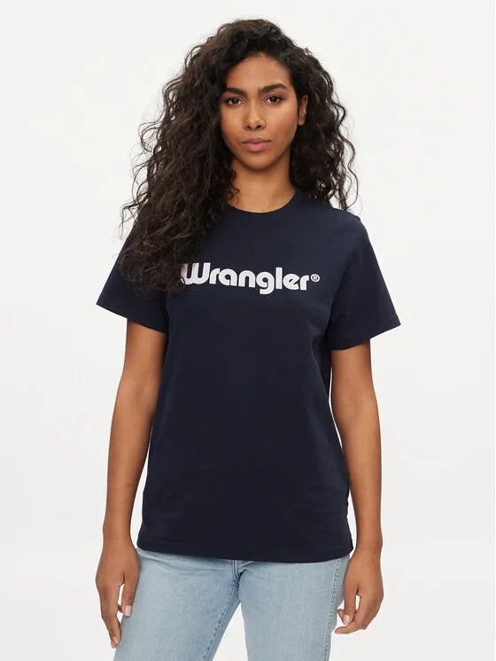 Wrangler T-Shirt · Σκούρο μπλε