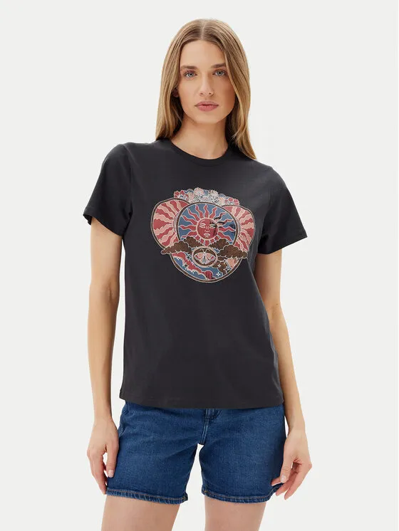 Wrangler T-Shirt · Μαύρο