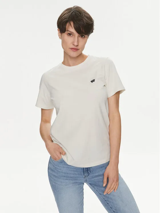 Wrangler T-Shirt · Εκρού