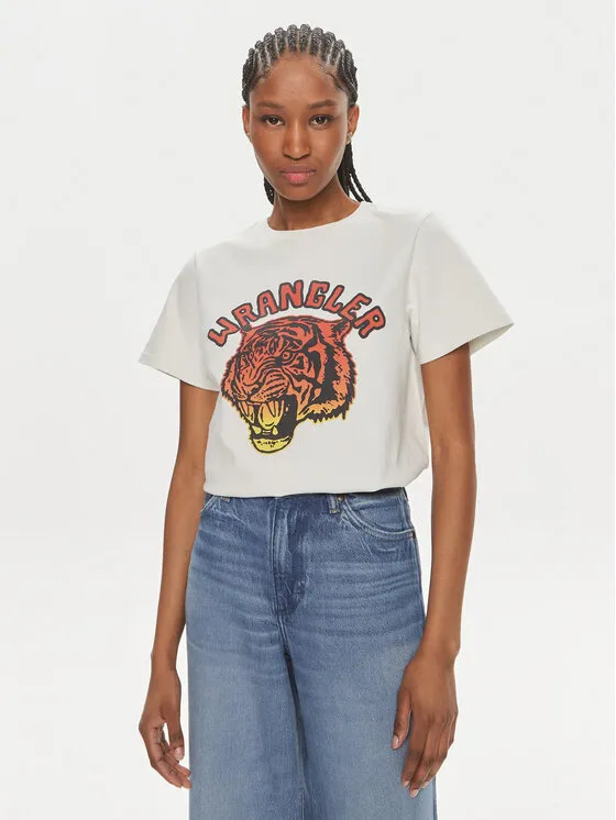 Wrangler T-Shirt · Λευκό