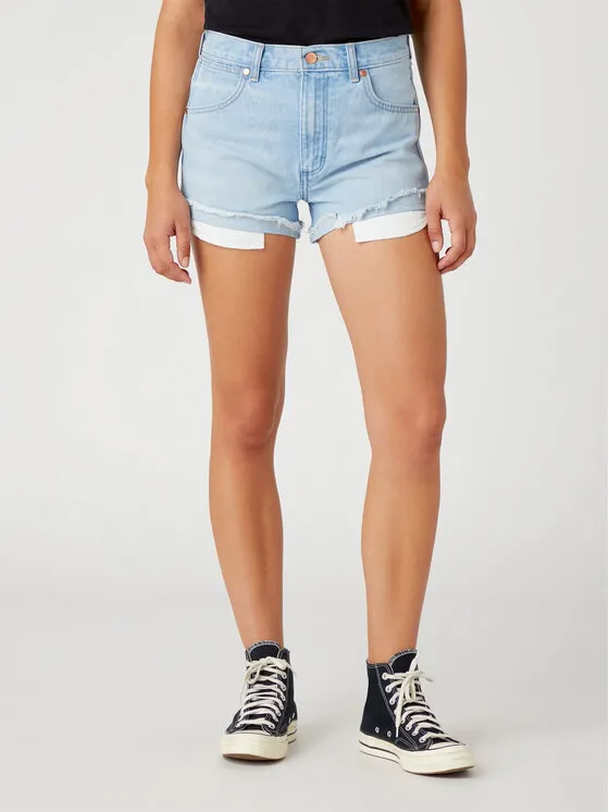 Wrangler Τζιν σορτσάκια · Γαλάζιο