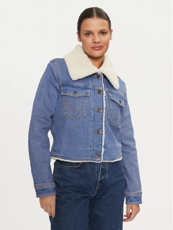 Wrangler Τζιν μπουφάν · Μπλε