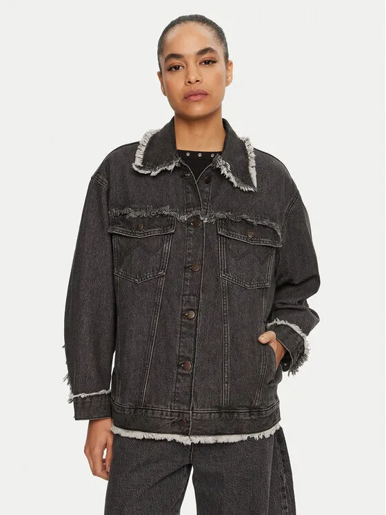 Wrangler Τζιν μπουφάν · Γκρι