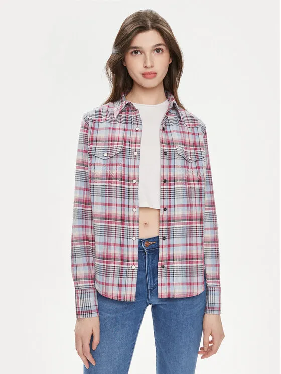 Wrangler Πουκάμισο · Μωβ