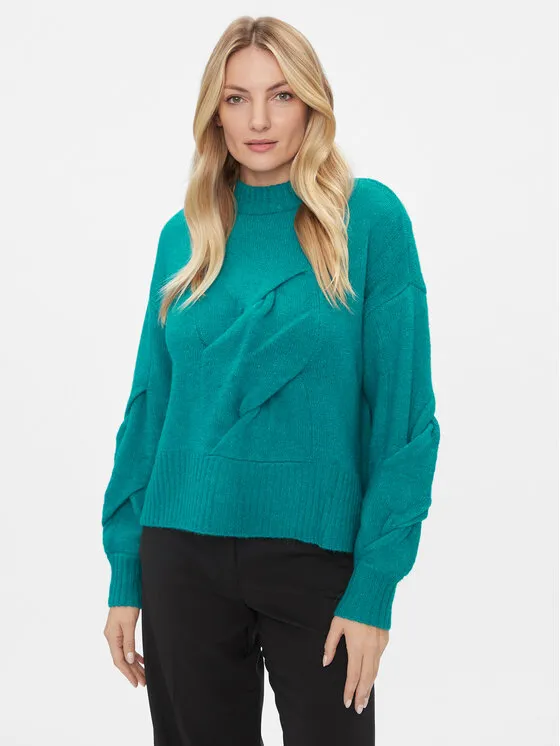 YAS Πουλόβερ · Τυρκουάζ · Regular Fit