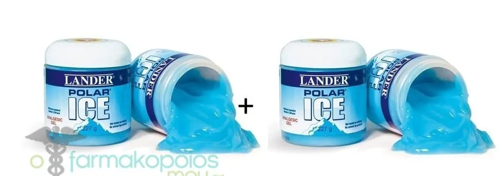 2 x Lander Polar Ice Gel, 227gr