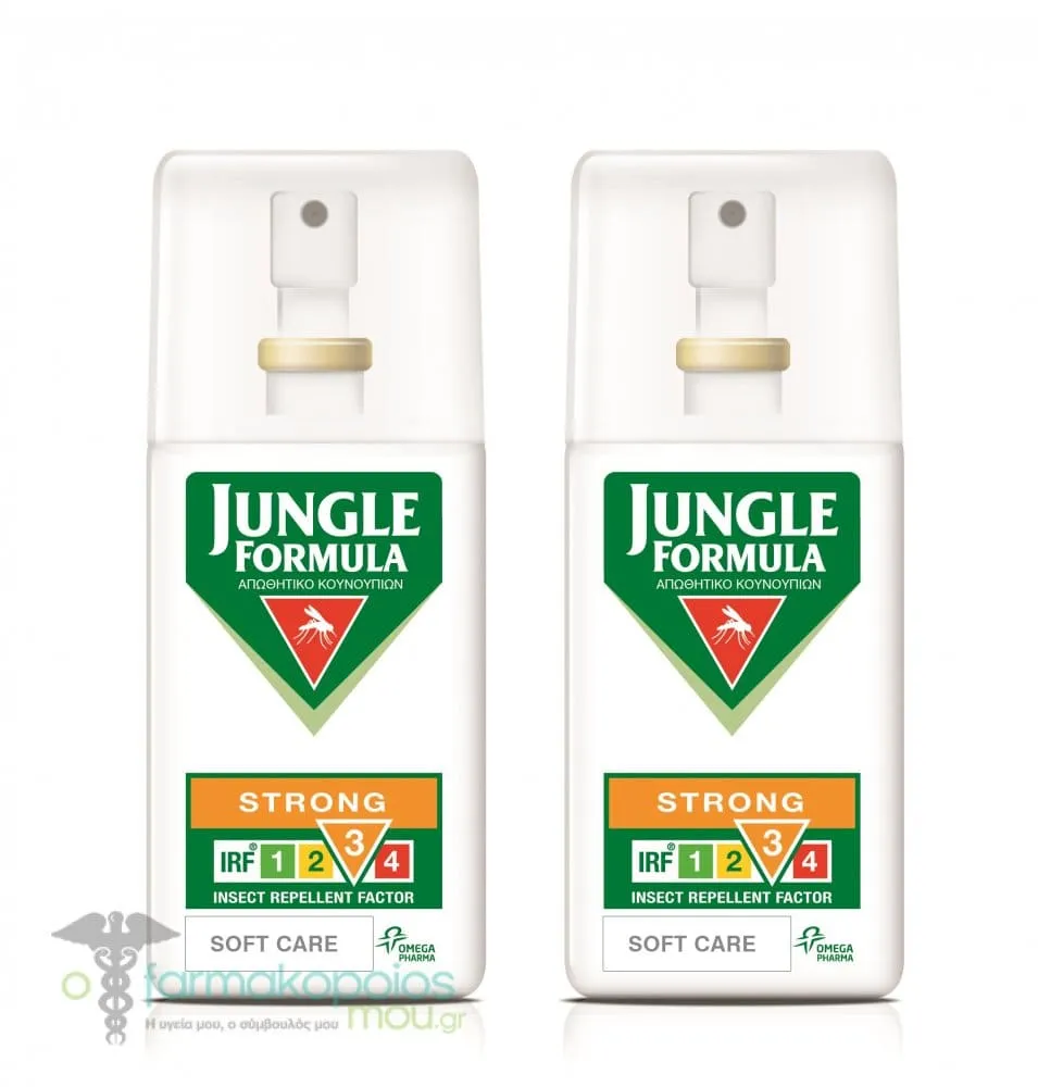 2x Jungle Formula Strong Soft Care Spray, 2 x 75ml