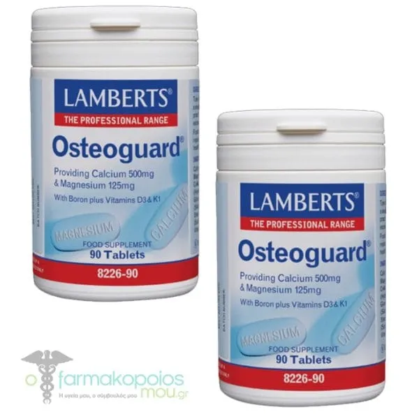 2x Lamberts Osteoguard, 2x90tabs