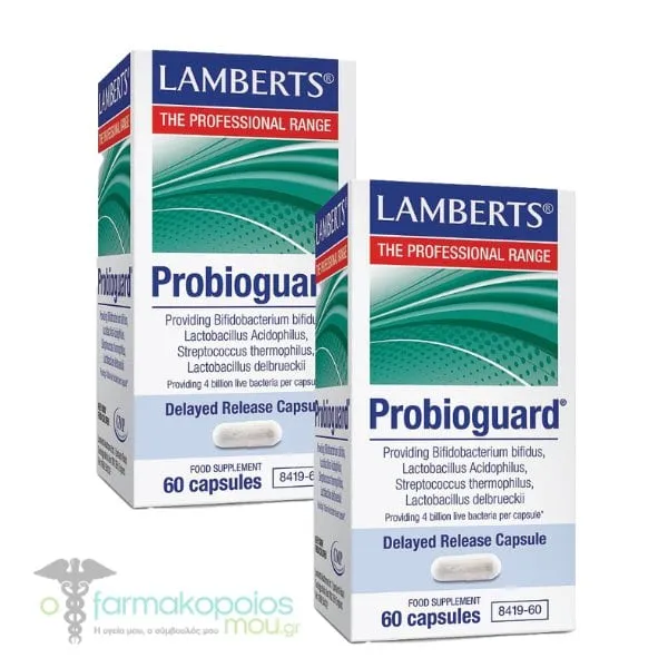 2x Lamberts Probioguard, 2x60caps