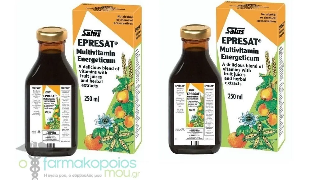 2x Power of Nature Epresat Multivitamin Syrup, 2x250ml