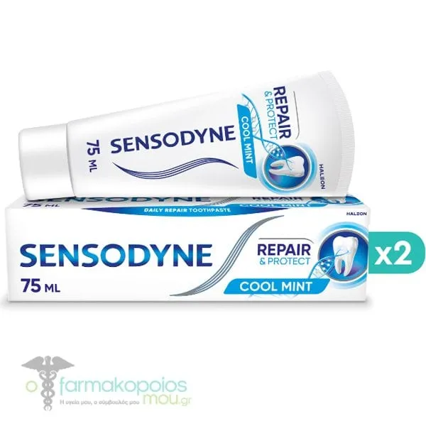 2x Sensodyne Repair & Protect Deep Repair Toothpaste, 2x75ml