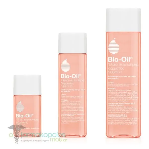 3x Bio-Oil Scar & Stretch Mark Oil, 1x60ml, 1x125ml & 1x200ml
