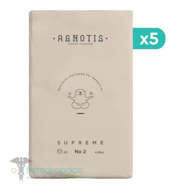 5x Agnotis Supreme No 2 (4-8kg), 5x42pcs