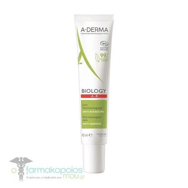 A-Derma Biology A-R Dermatological Care Anti-Redness, 40ml