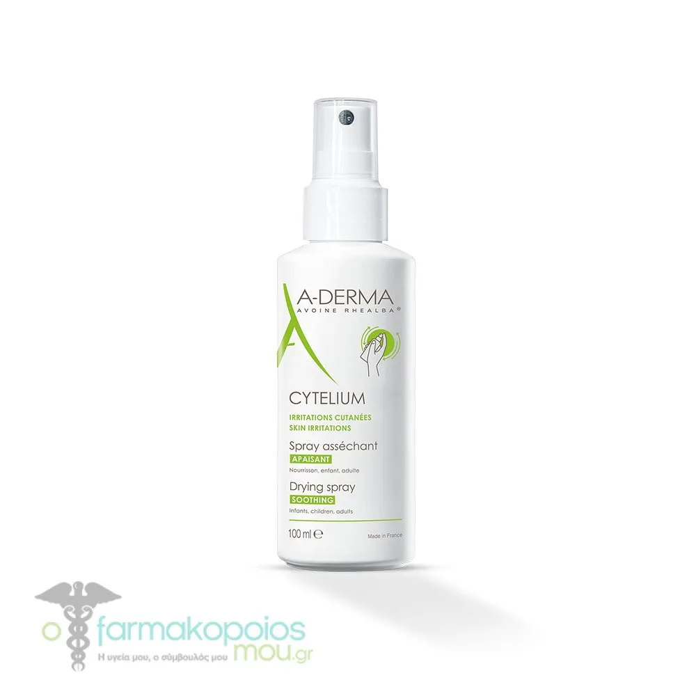 A-Derma Cytelium Soothing Drying Spray, 100ml