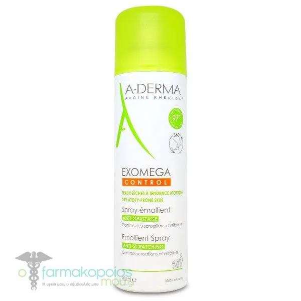 A-Derma Exomega Control Emollient Spray, 200ml