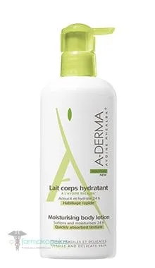 A-Derma Moisturising Body Lotion for Fragile & Delicate Skin, 400ml