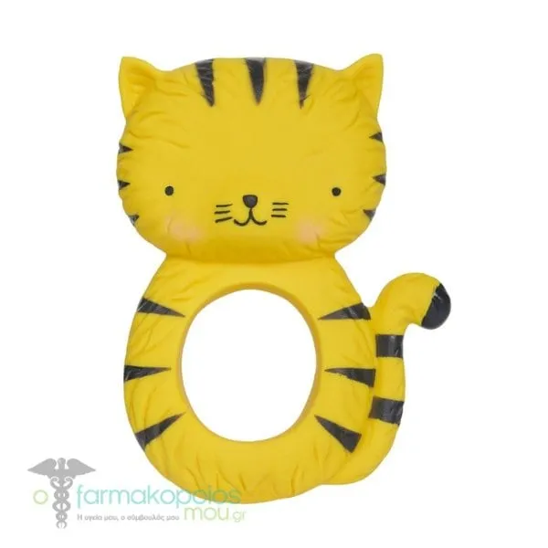 A Little Lovely Company Teething Ring, 1pc - Tiger
