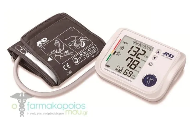 A&D UA 1020W Digital Upper Arm Blood Pressure Monitor (22-42cm), 1 piece