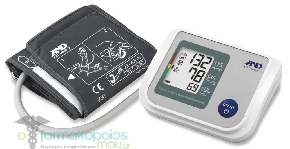 A&D UA 767SW Third Generation Digital Upper Arm Blood Pressure Monitor, 1 piece