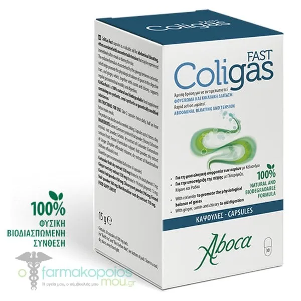 Aboca Coligas Fast, 30caps
