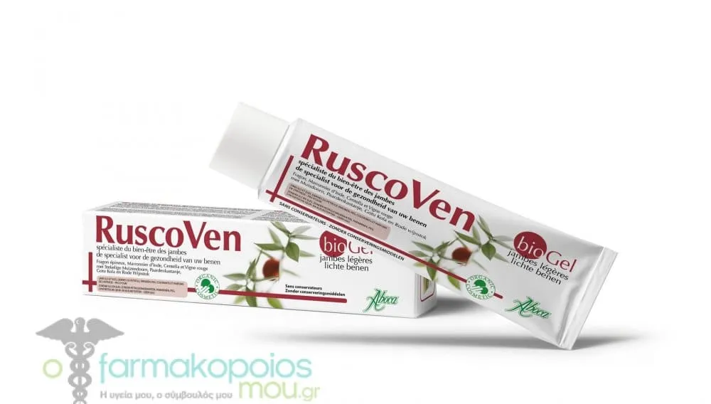 Aboca Ruscoven Bio Gel for Swollen & Tired Feet, 100ml