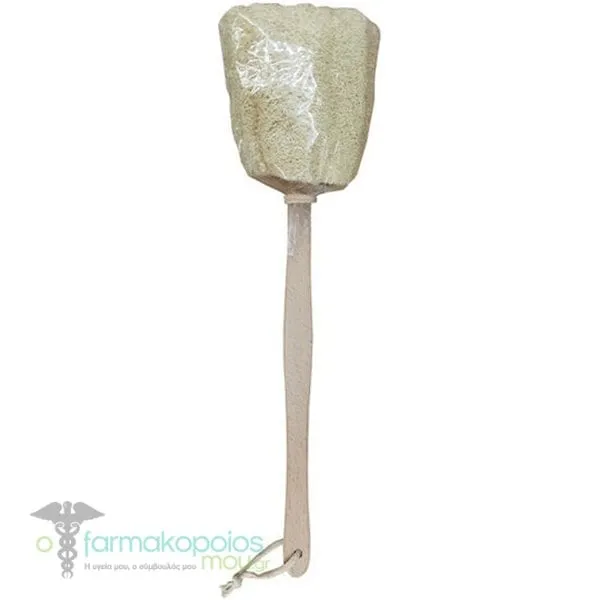 Accelere Pharm Back Loofah with Wooden Handle, 1pc