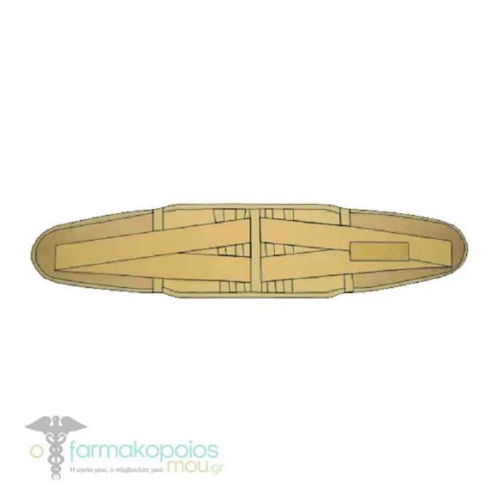 Adco Waist Belt Reinforced "CrissCross" Elastic (04415) with 4 busks and Velcro closure, 1 piece
