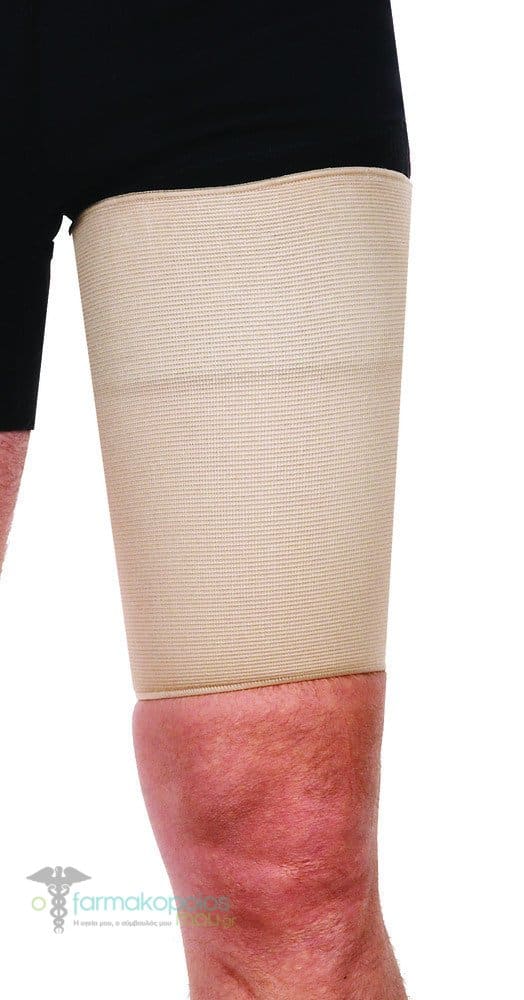 Adco Elastic Bandage (05100) Suitable for prevention or rehabilitation of bruises and muscle injuries of the thigh, 1 pair