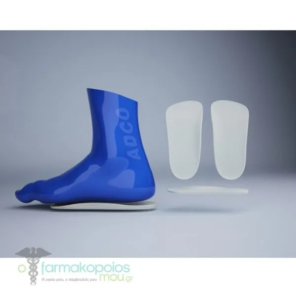 Adco Flat Feet Silicone Foot (08340), 1 pair